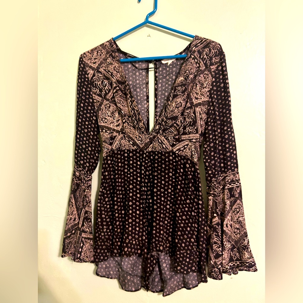 Black romper size S